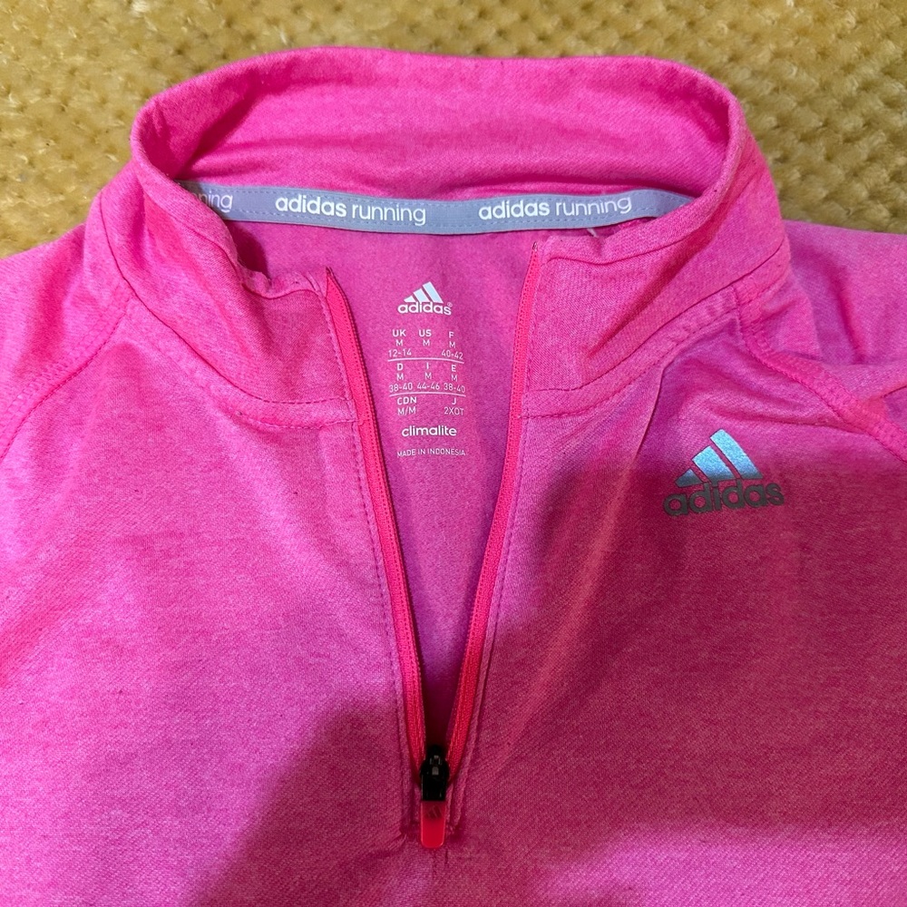 Adidas Running Quarter Zip Pullover - image 2